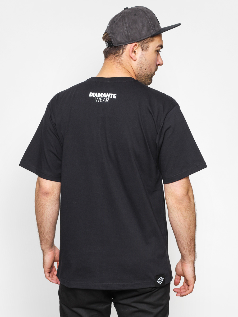 Diamante Wear T-shirt Preffer Weed (black/white)