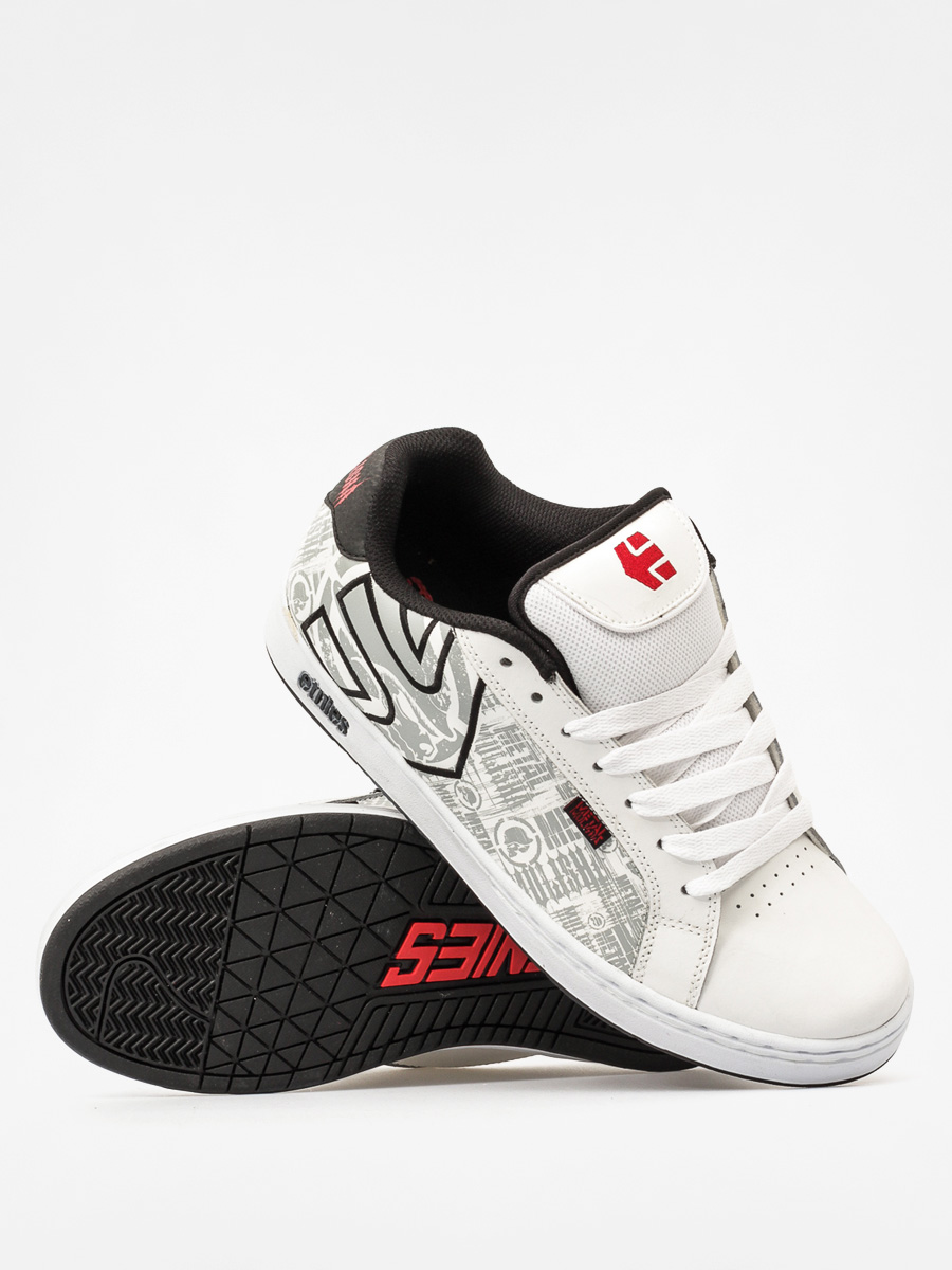Etnies Shoes Metal Mulisha Fader (white/black/red)