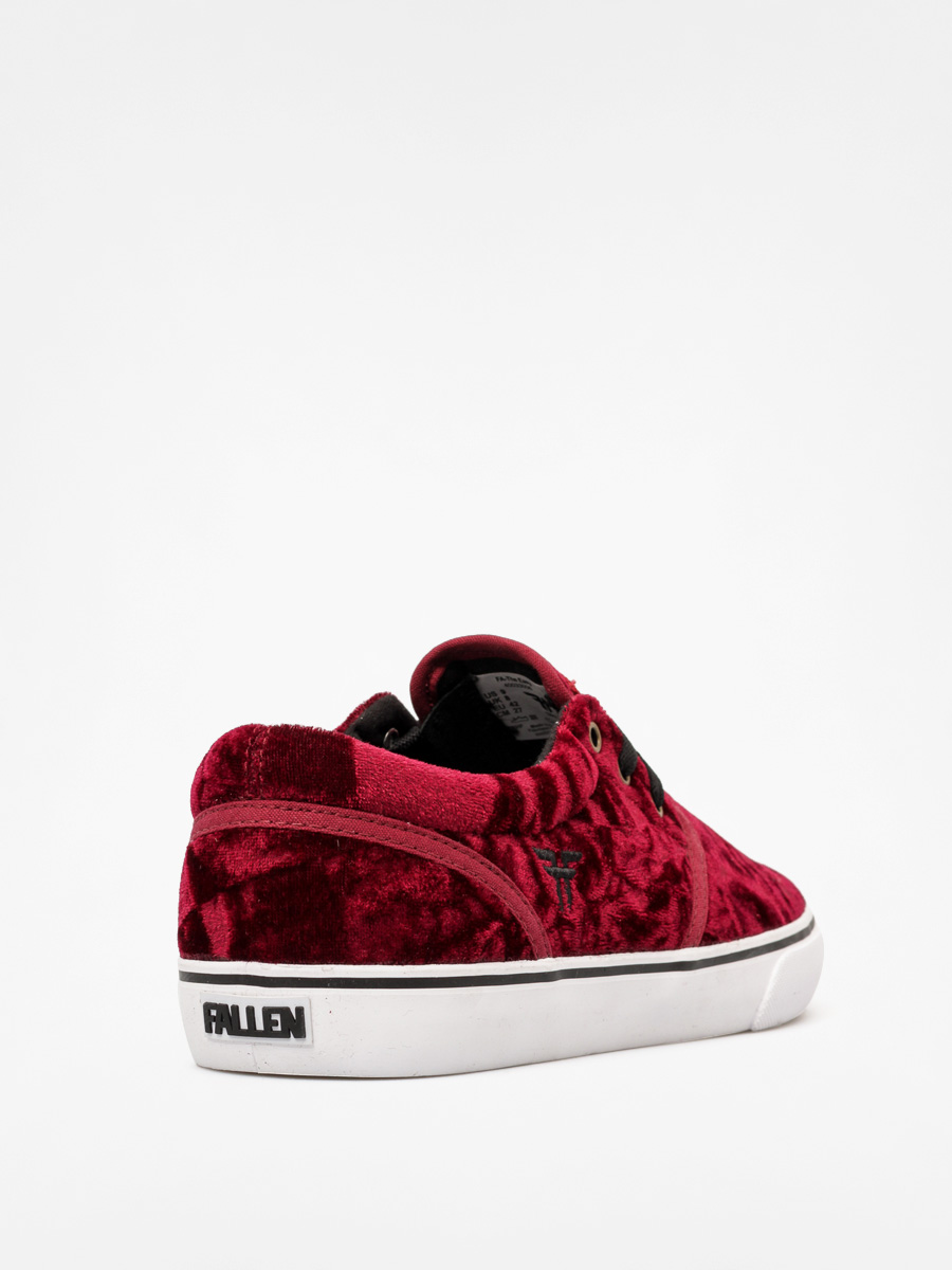 Fallen Shoes The Easy (oxblood velvet)