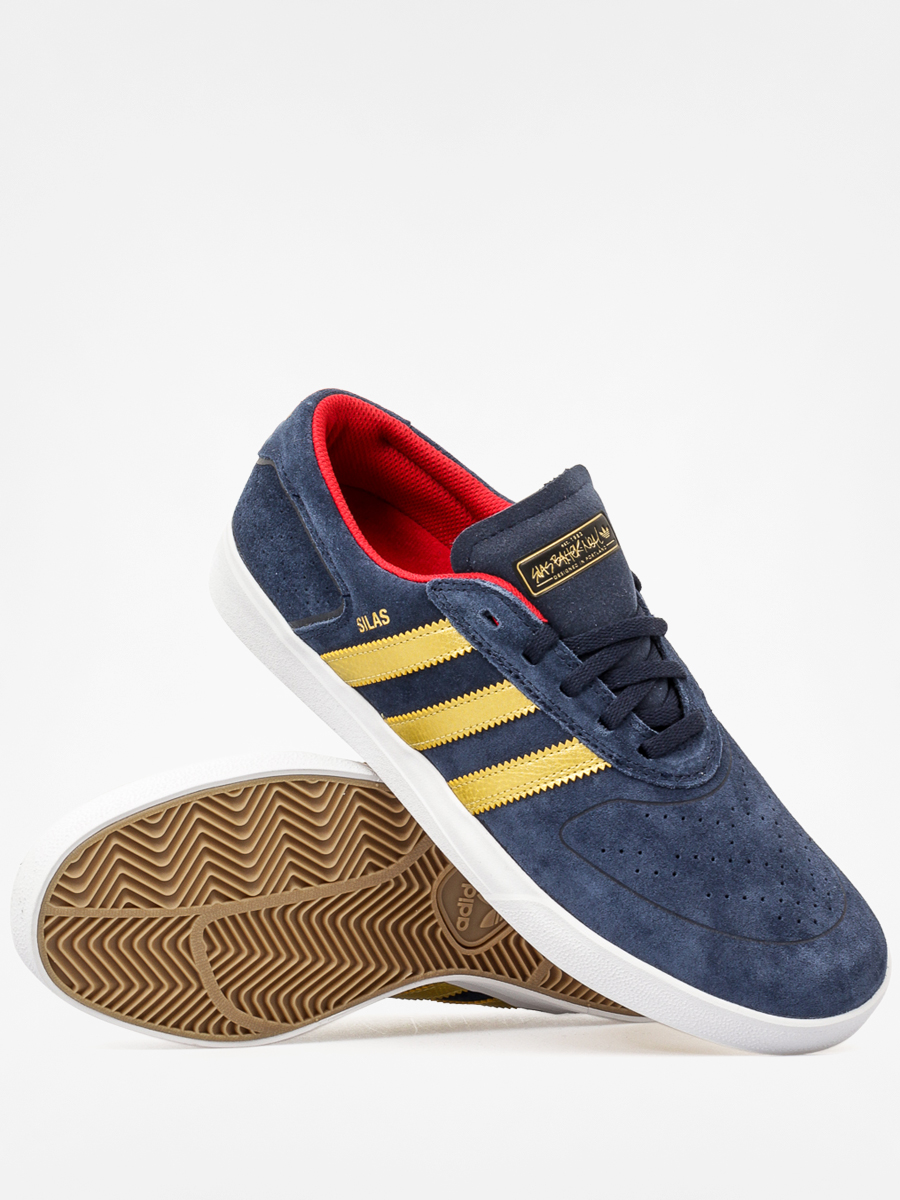 adidas Shoes Silas Vulc - navy blue (conavy/goldmt/scarle)