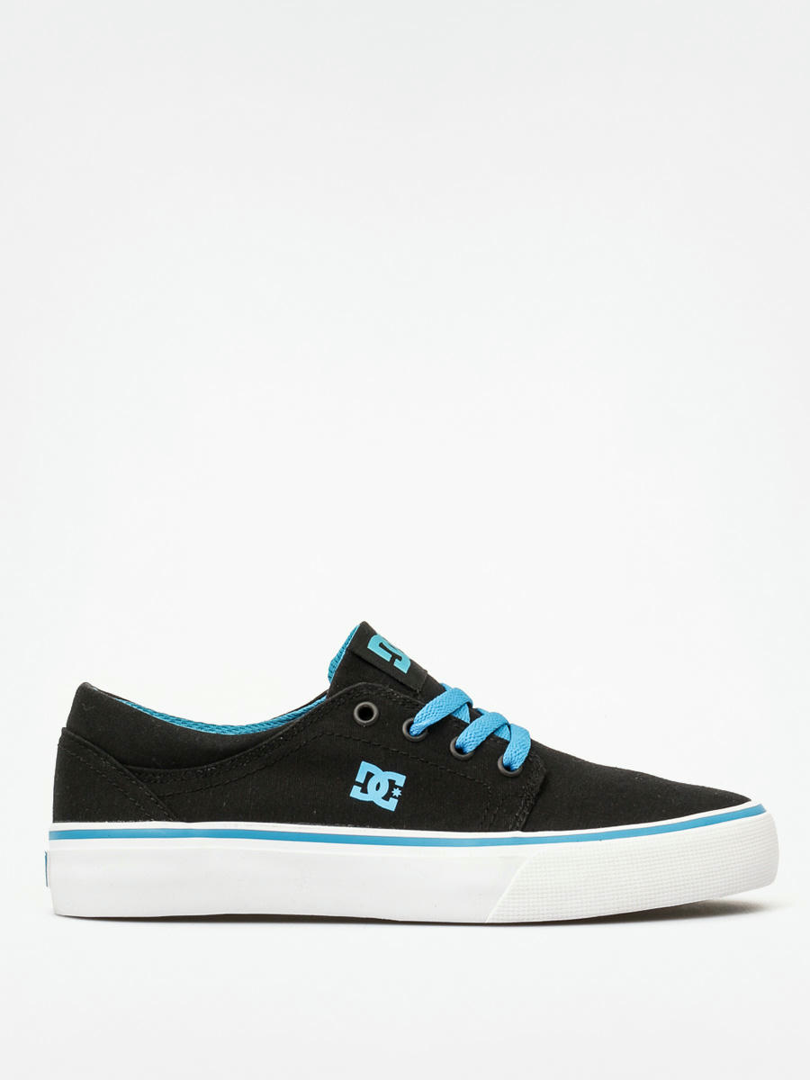Details about   DC Youth Shoes "Trase SE''--Black/Tuequoise/White 