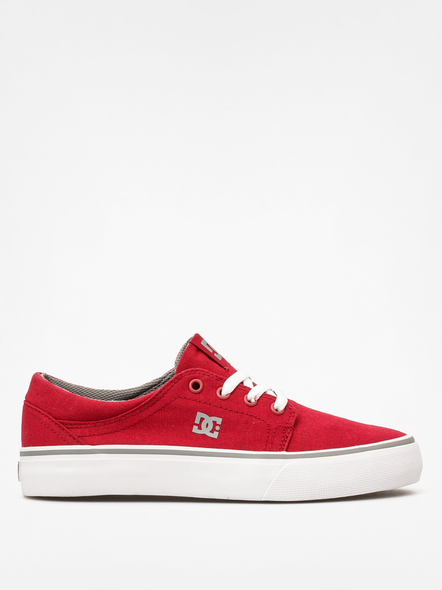 all red dc shoes