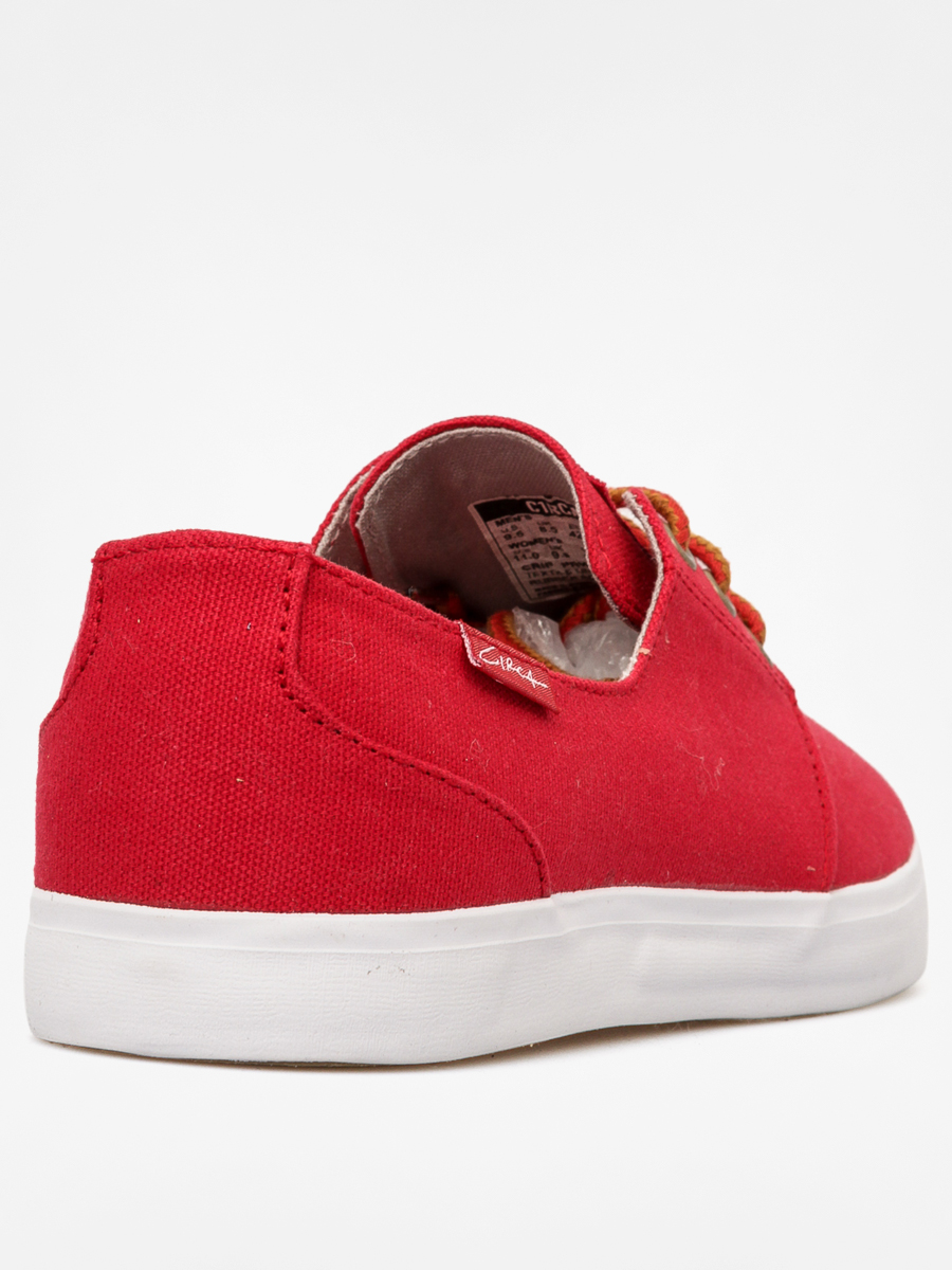 Circa Schuhe Crip (pompeian red/white)