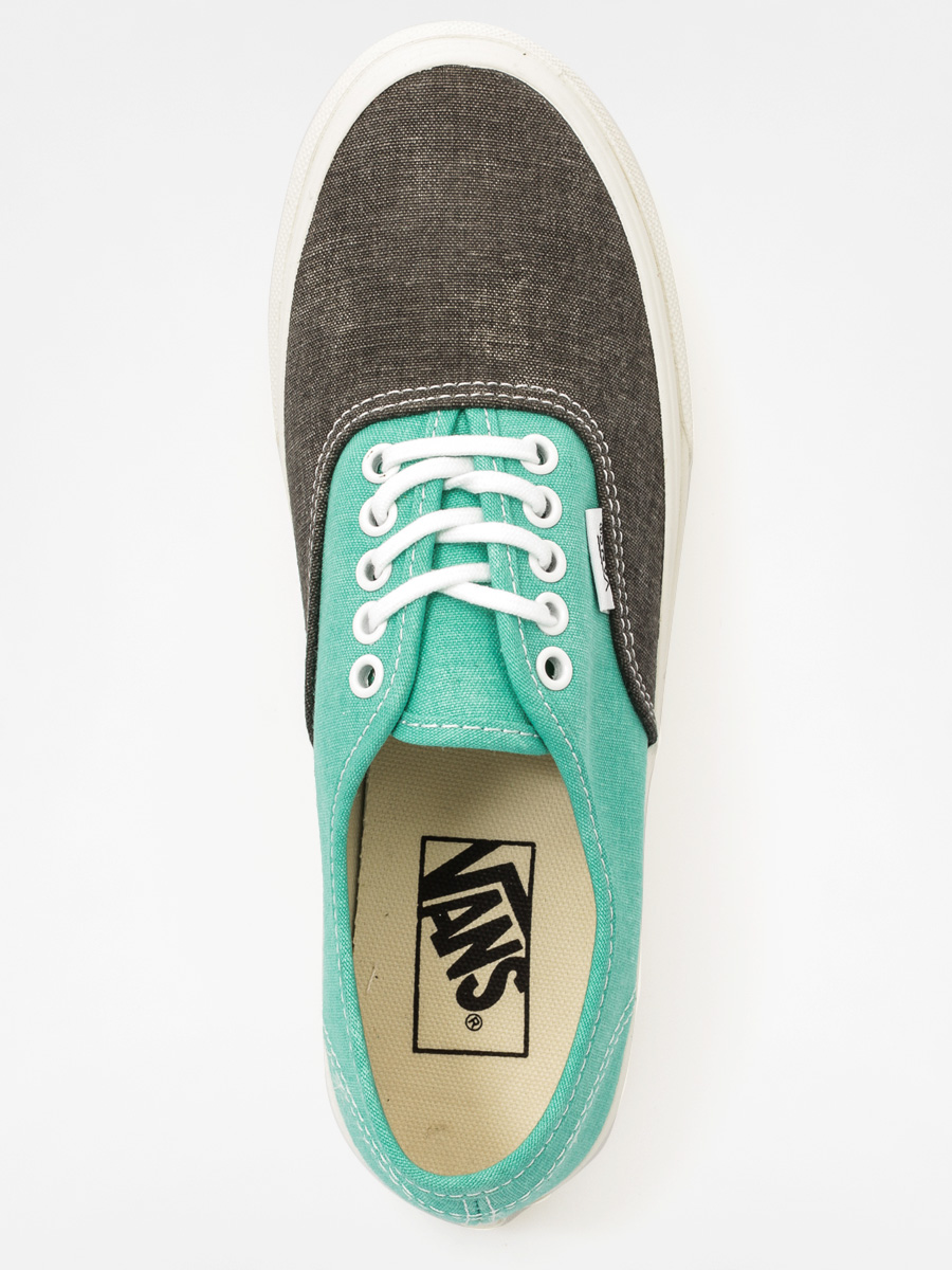 Vans Schuhe Authentic Slim (washed 2 tone/pool green)