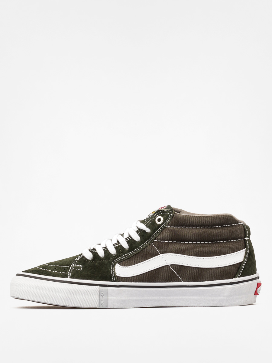 Vans Shoes Sk8 Mid Pro (anti hero/green/grosso)