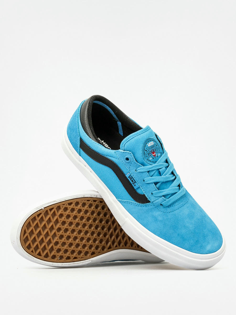 bright blue shoes