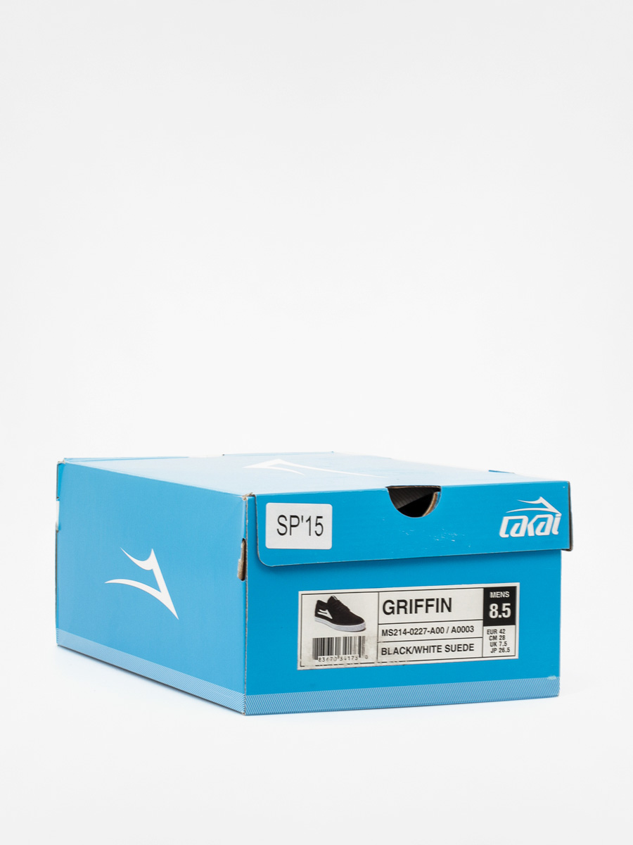 Lakai Shoes Griffin (black/white suede)