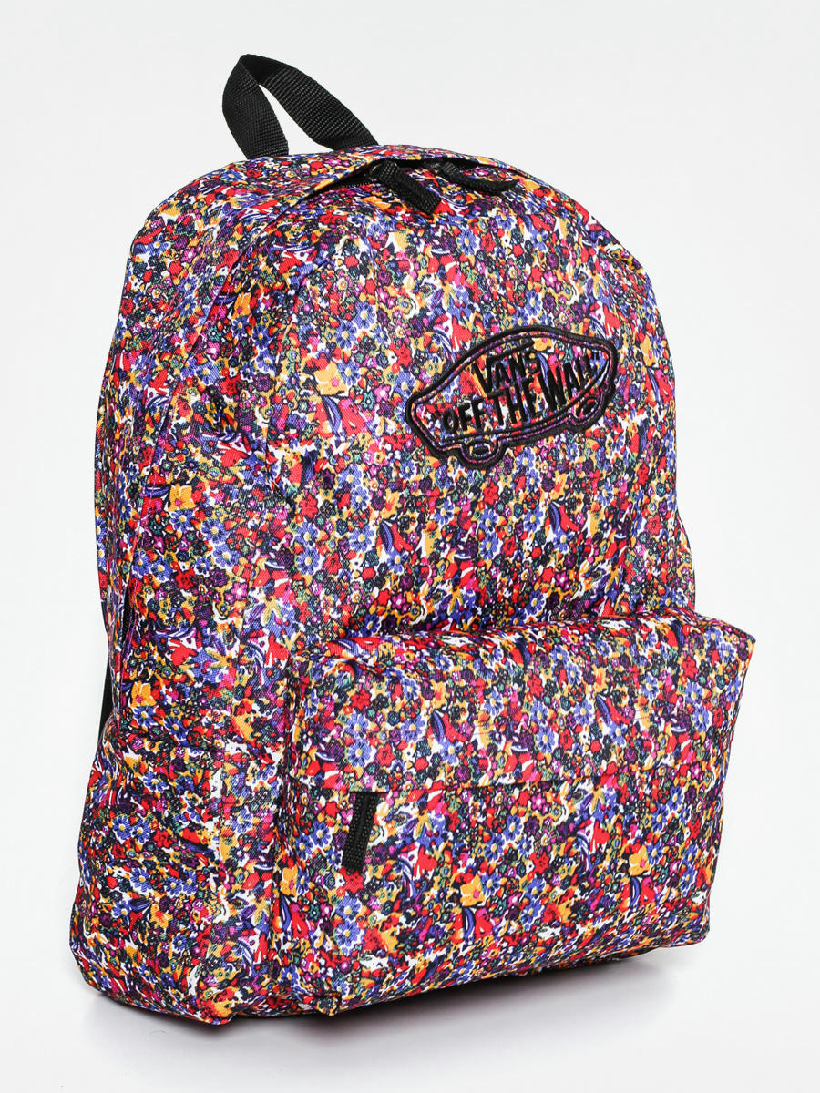 vans ditsy floral backpack