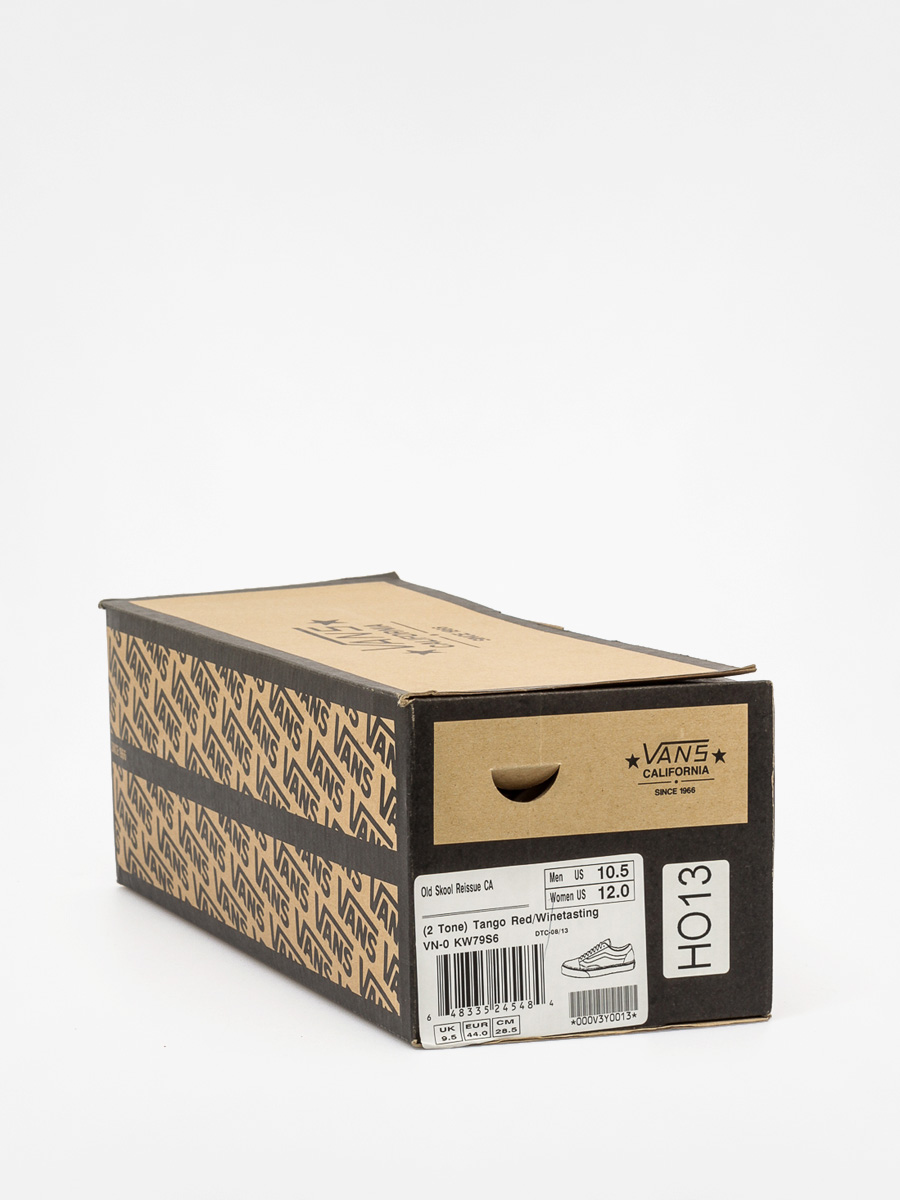 Vans Shoes Old Skool Reissue California (2 tone/tango red/winetasting)