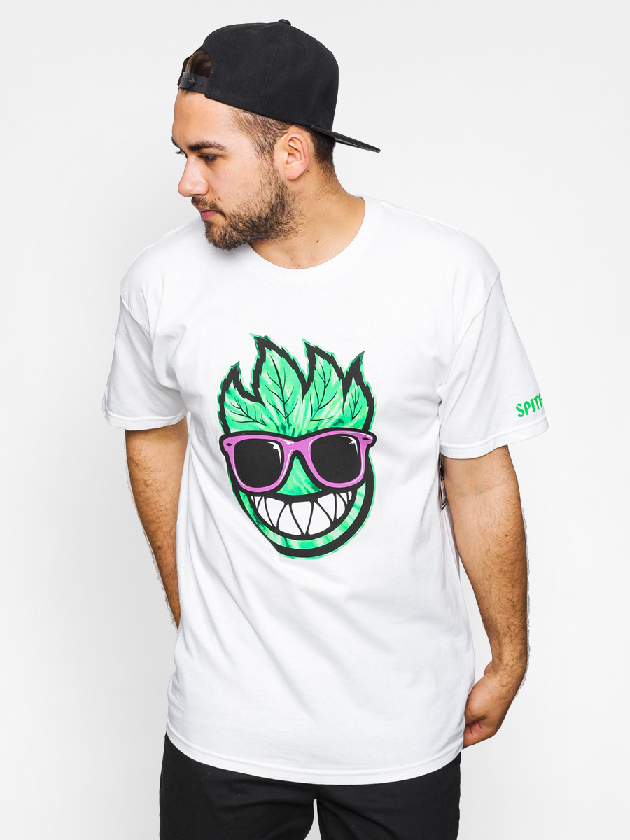 Spitfire T-shirt Blazed Premium (white)