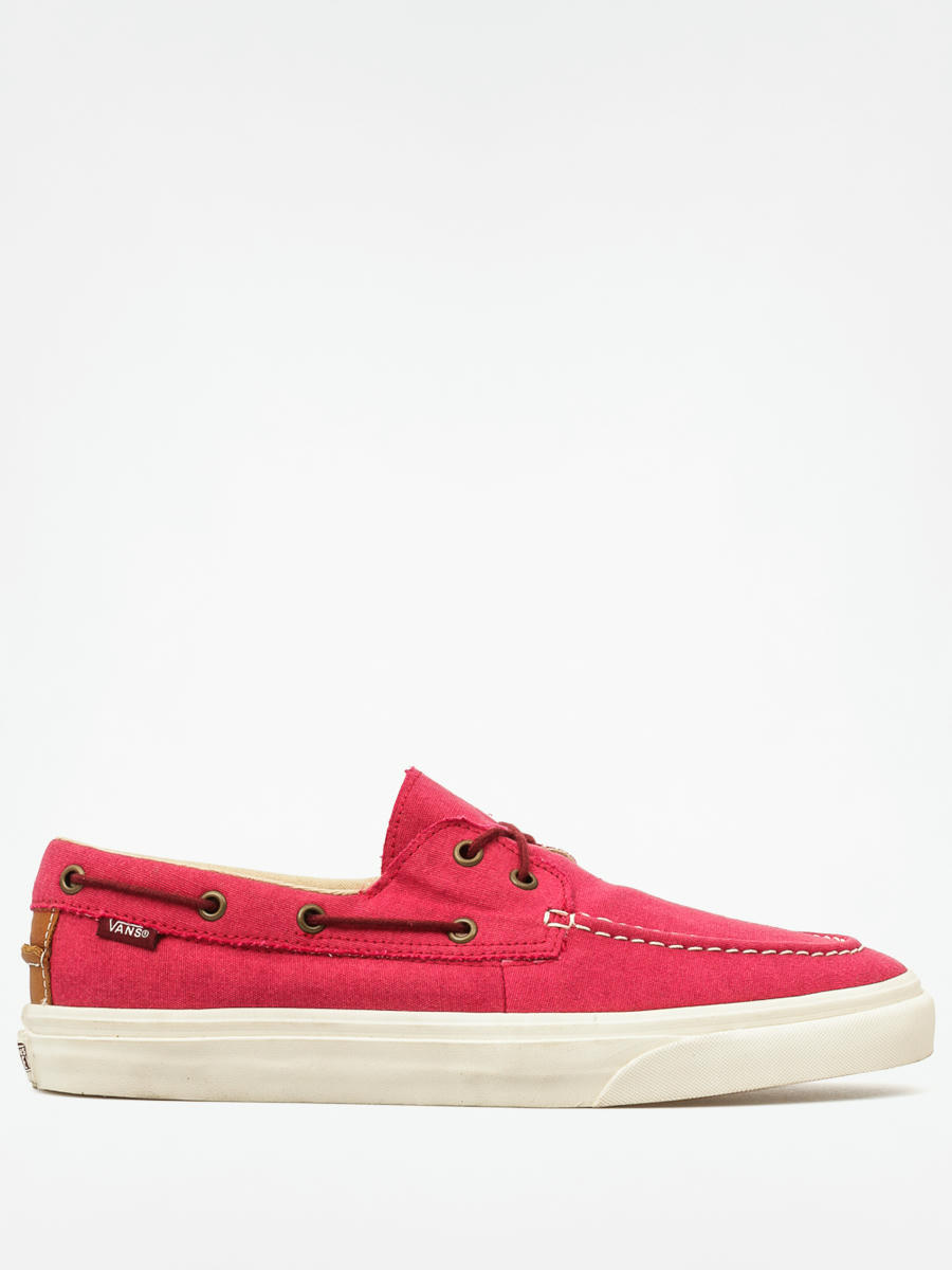 Vans canvas boat clearance shoes