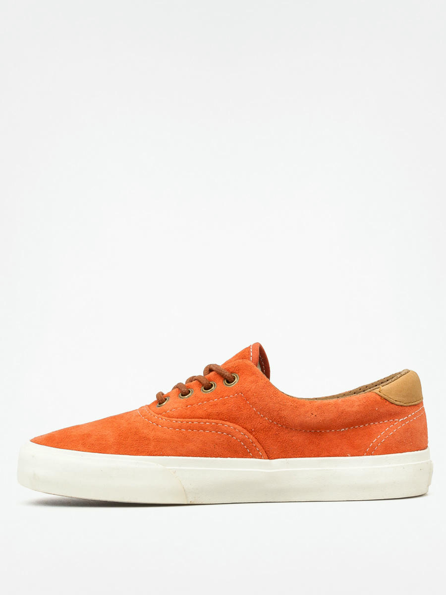 rust suede vans