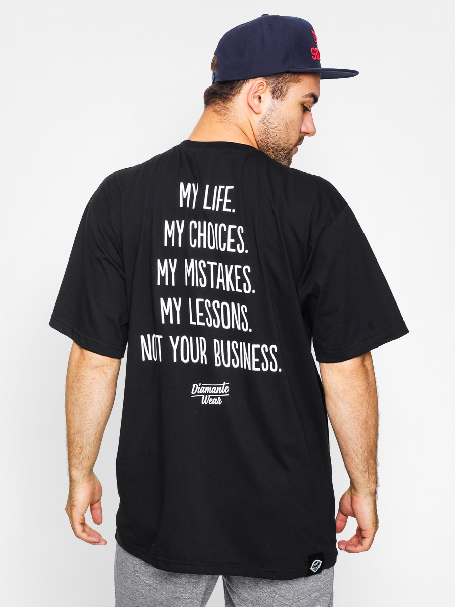 Diamante Wear T-shirt My Life (black)