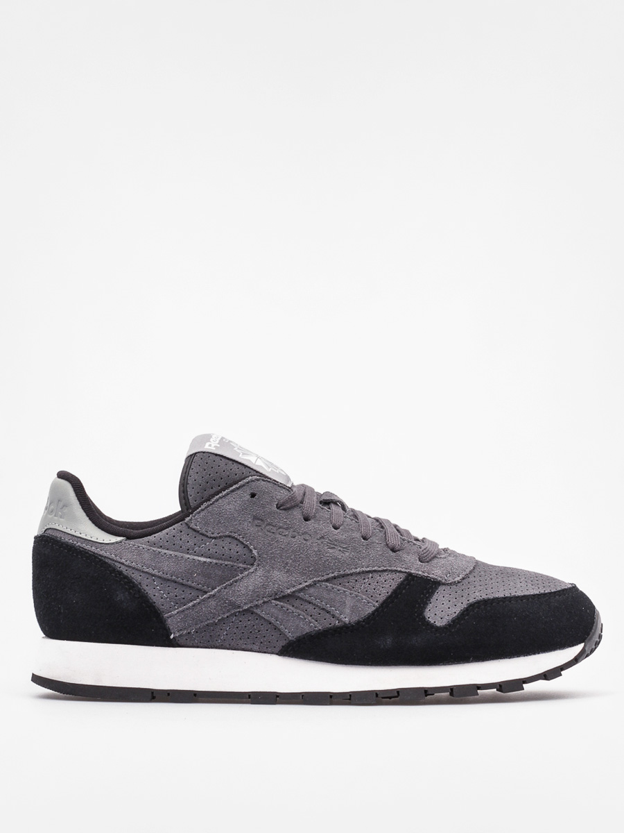 Reebok classic leather ash hot sale grey