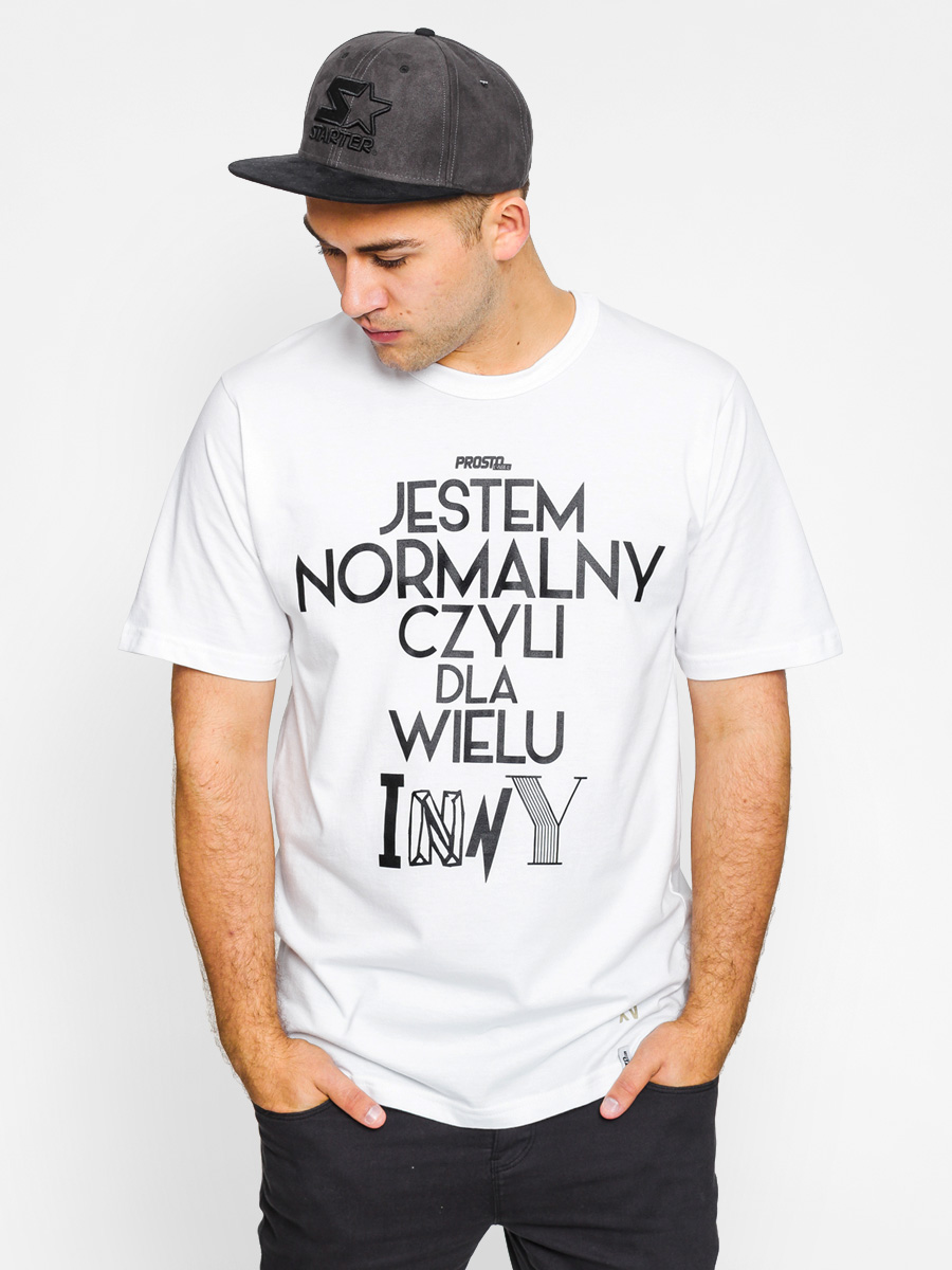 Prosto T-shirt Normalny (white)