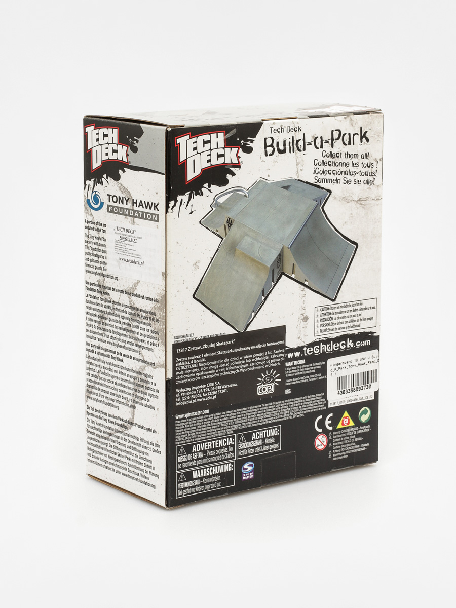 Tech Deck Skatepark Build A Park Tony Hawk Ramp 03