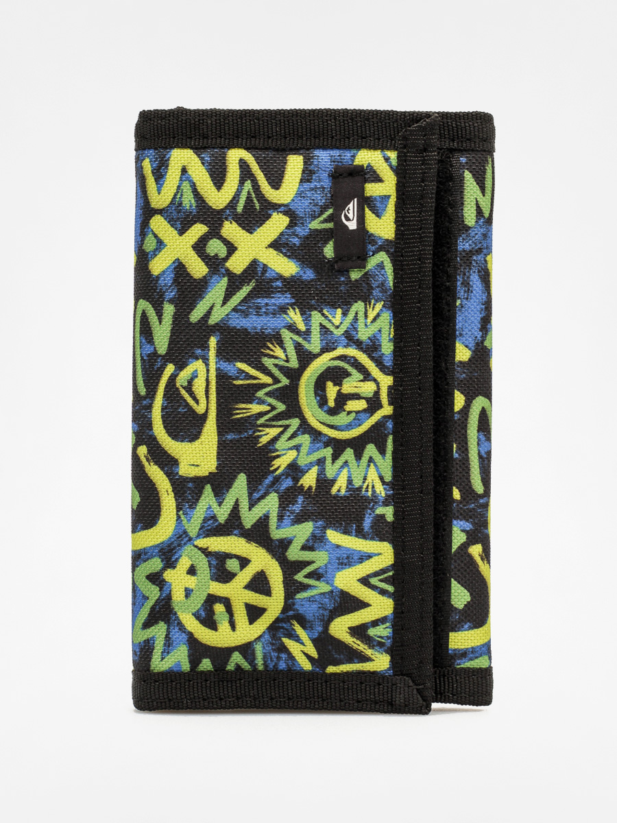 Quiksilver Wallet On Board (black/yellow/green)