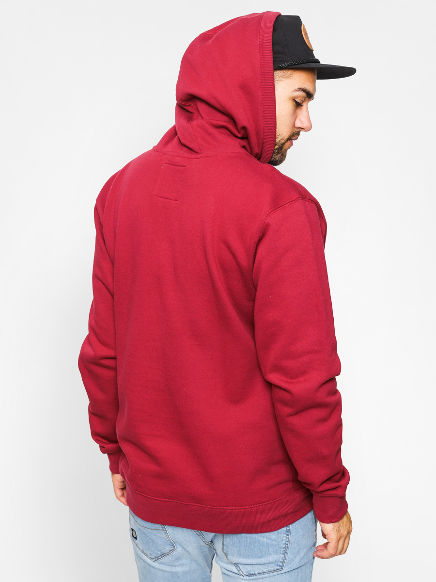 vans classic hoodie maroon