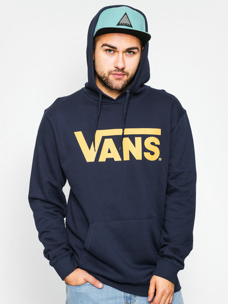 vans blue and yellow hoodie