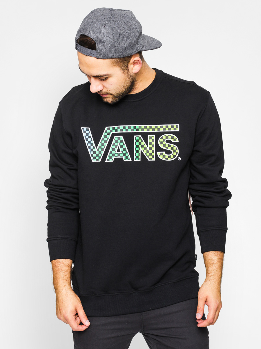 vans sweatshirt checkered