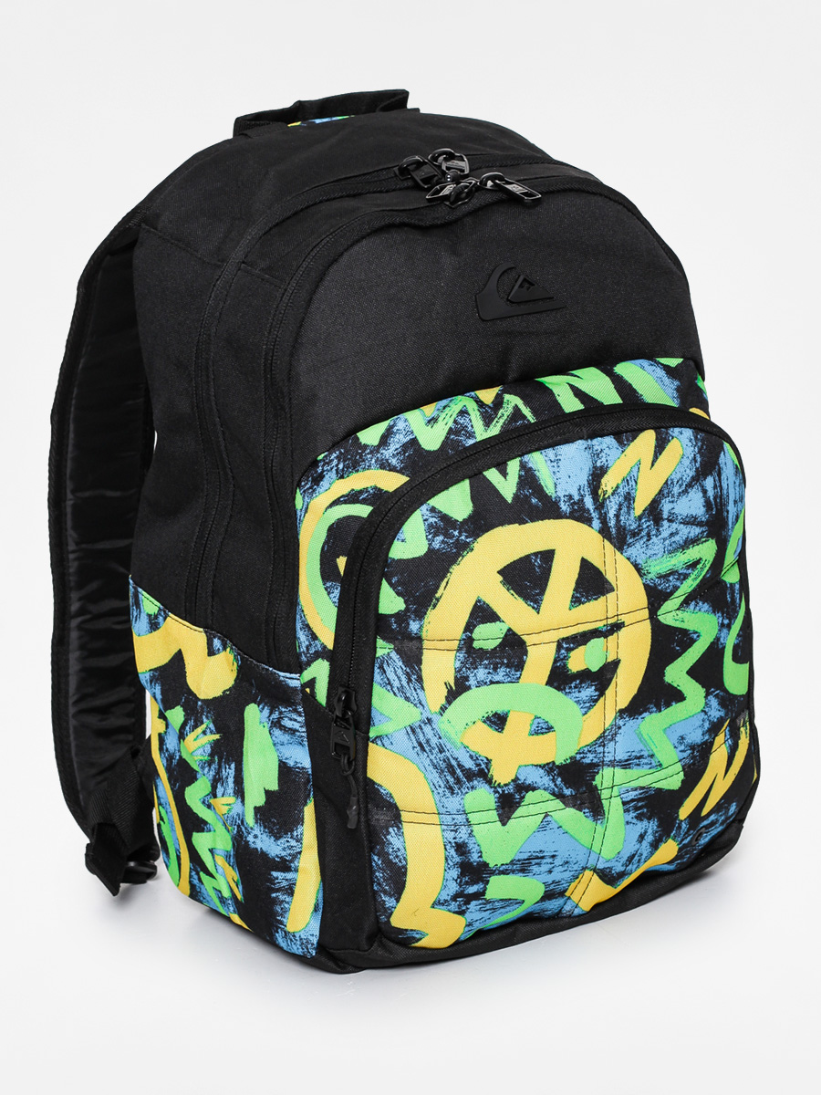 Quiksilver Backpack Burst (black/yellow/green)