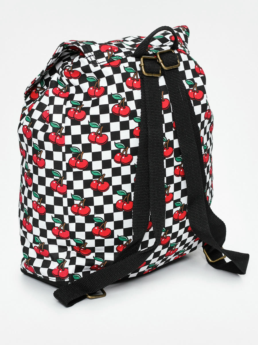 vans checkered cherry backpack