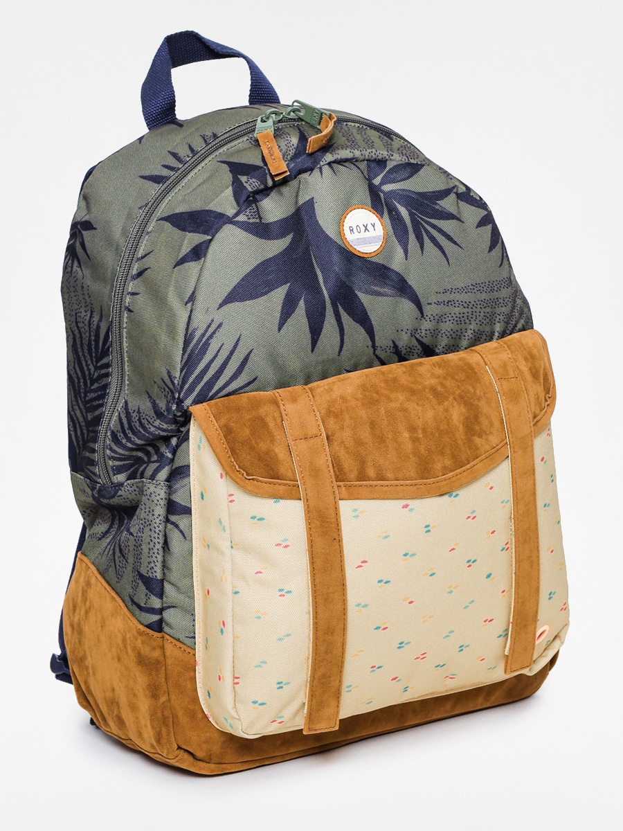 green camo backpack