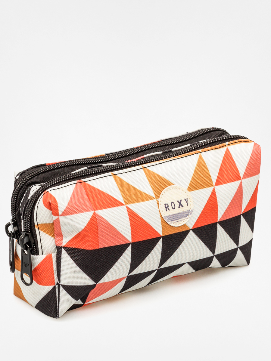 Roxy Cosmetic bag Pipeline Case Wmn (black/white/orange/sand)