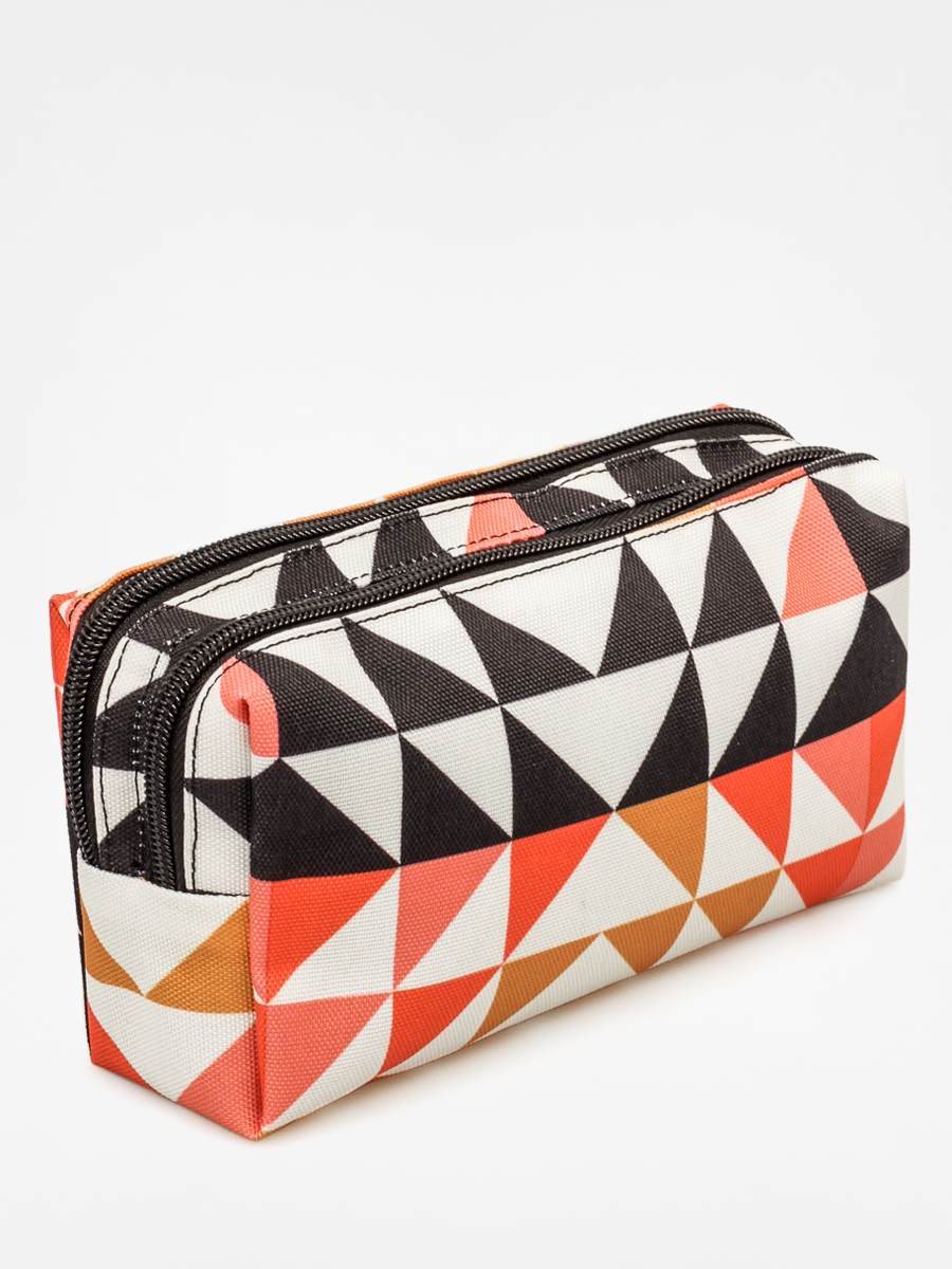 Roxy Cosmetic bag Pipeline Case Wmn (black/white/orange/sand)