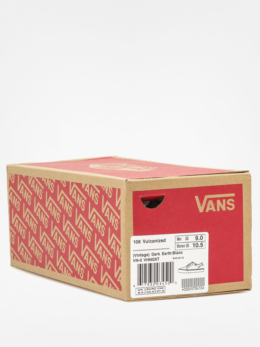 Vans Shoes 106 Vulcanized (vintage/dark earth blanc)
