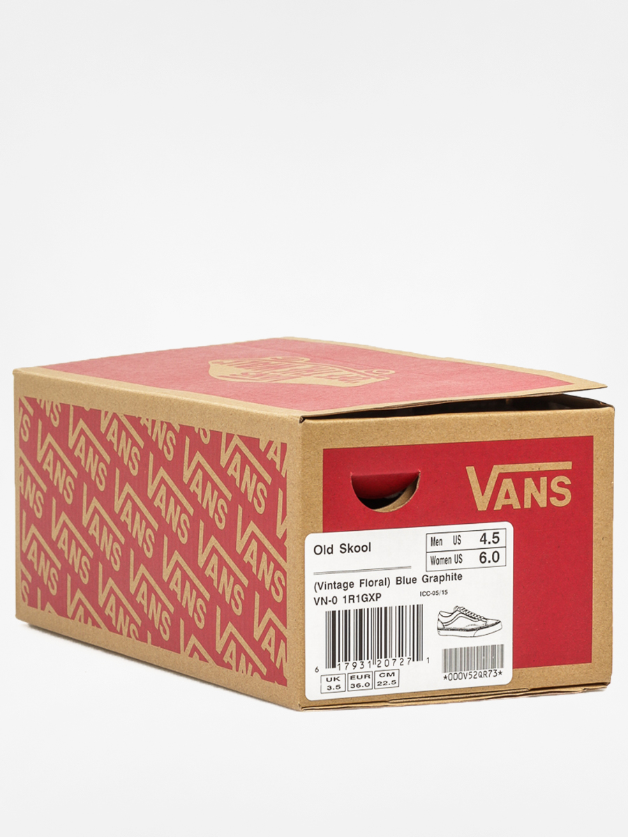 Vans Shoes Old Skool (vintage floral/blue graphite)