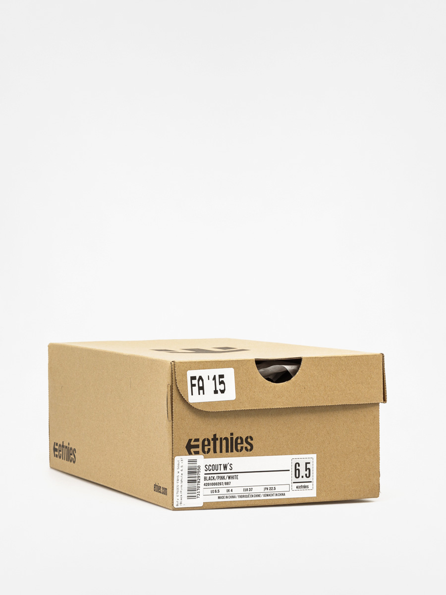 Etnies Shoes Scout Wmn (black/pink/white)