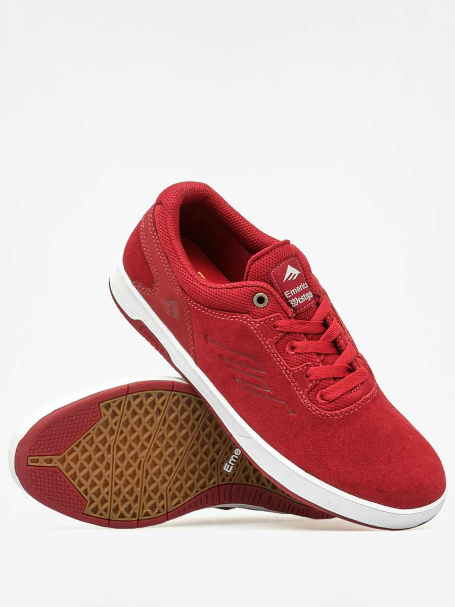 emerica burgundy shoes