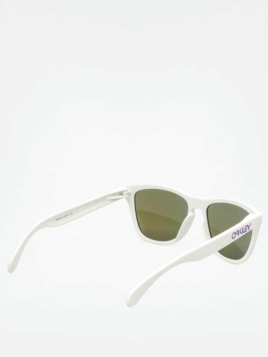 Extremisten Geleidbaarheid Beginner Oakley Sunglasses Frogskins (polished white/violet iridium)