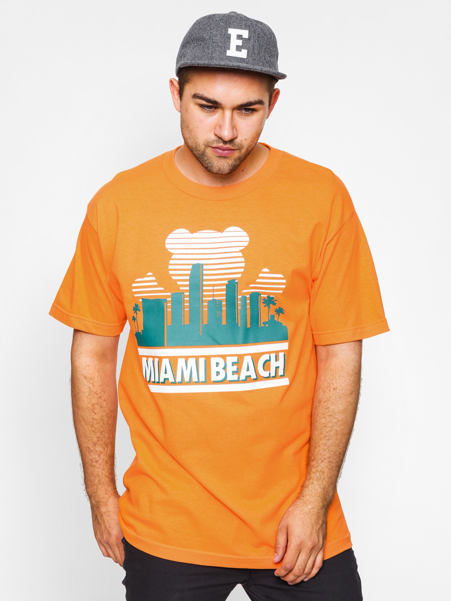 Diamond Grizzly T-shirt Sunny Nights Tee (orange)