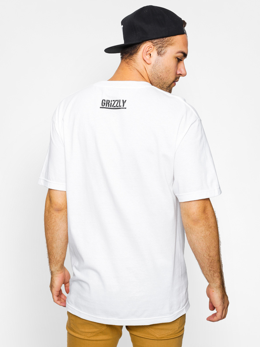 Diamond Grizzly T-shirt Out For Blood Tee (white)
