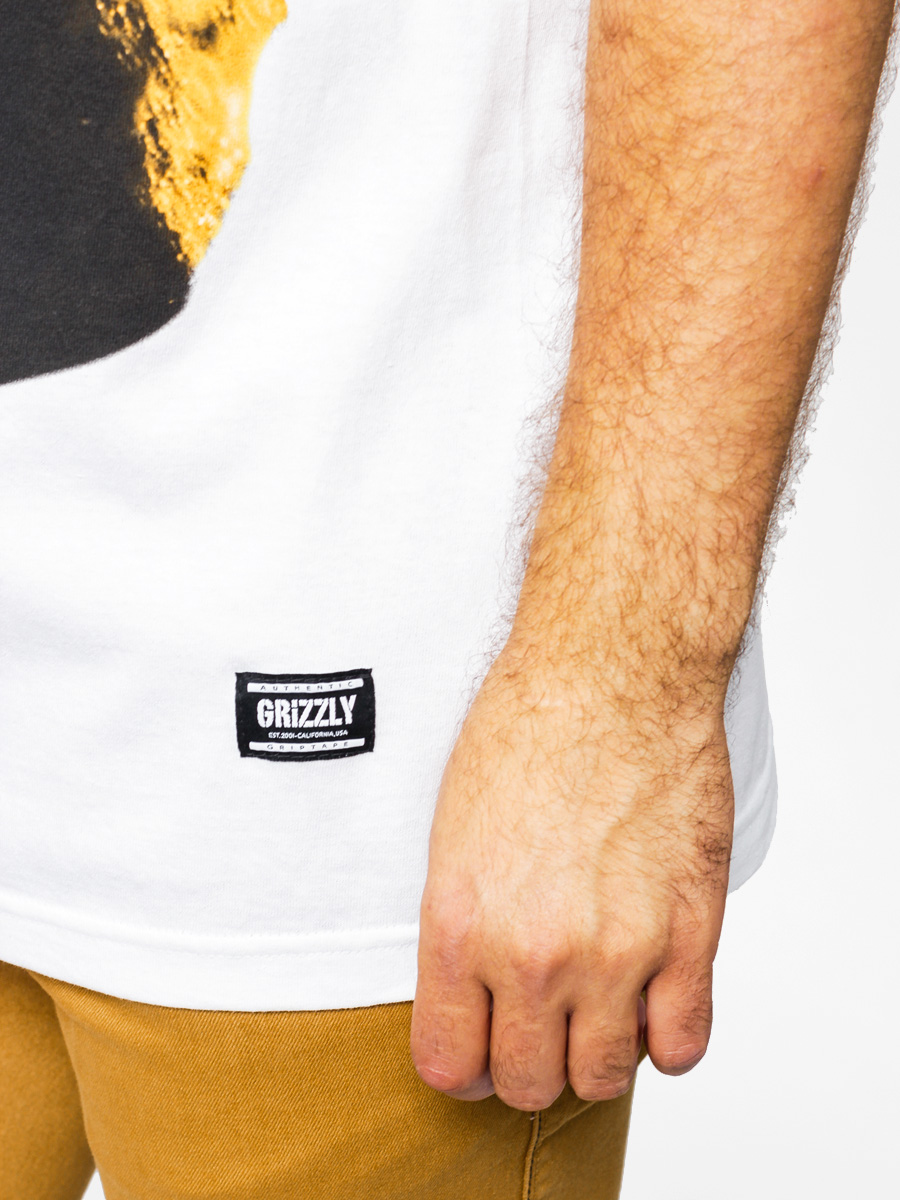 Diamond Grizzly T-shirt Out For Blood Tee (white)