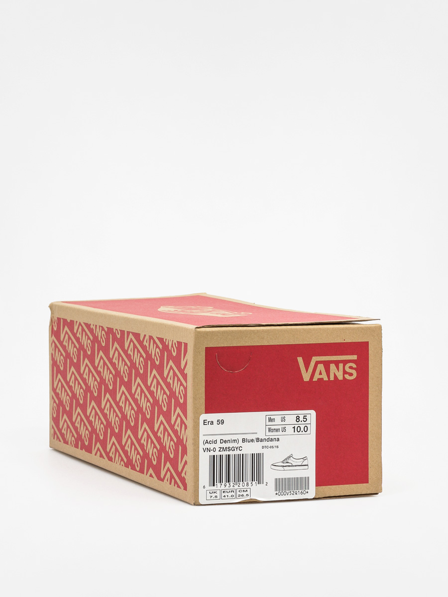 Vans Shoes Era 59 (acid denim/blue/bandana)