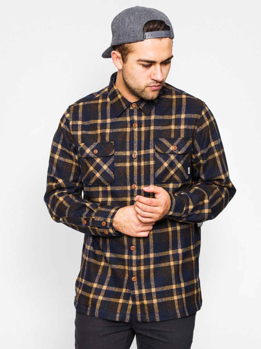 Vans T-Shirt Anti Hero Flannel (black iris)