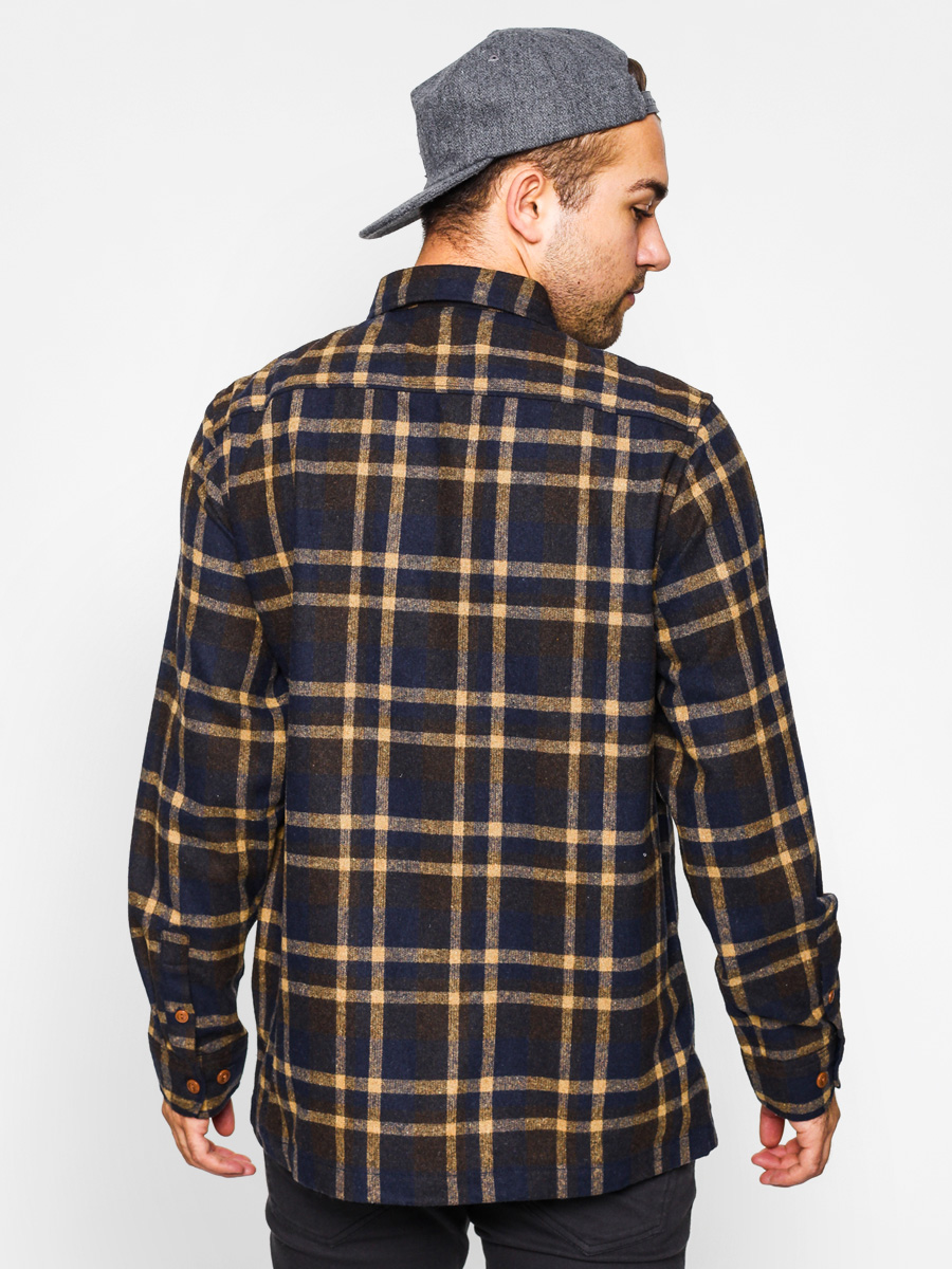 Vans T-Shirt Anti Hero Flannel (black iris)