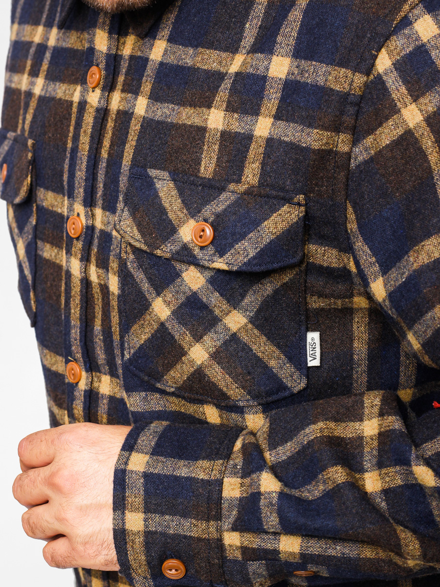 Vans T-Shirt Anti Hero Flannel (black iris)