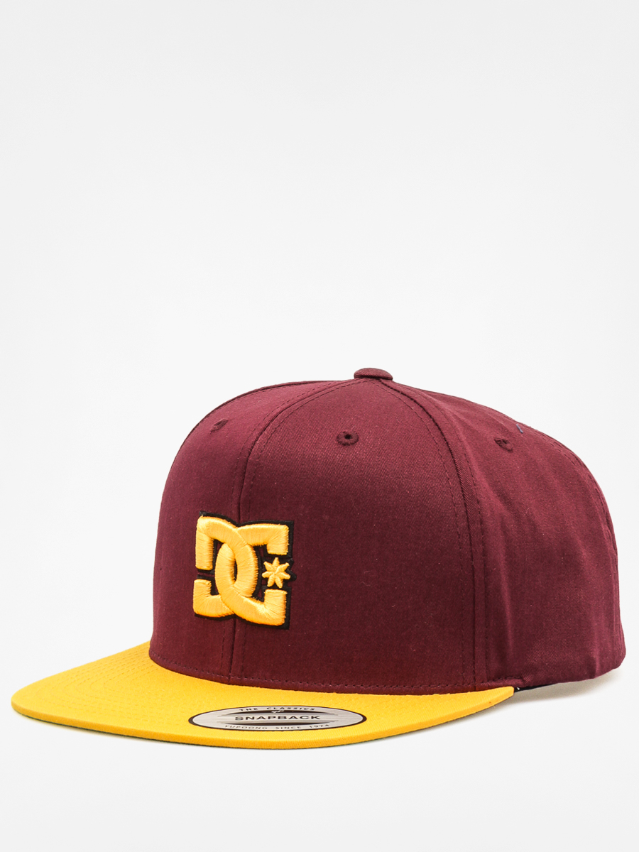 DC Cap Snappy ZD (maroon/yellow )