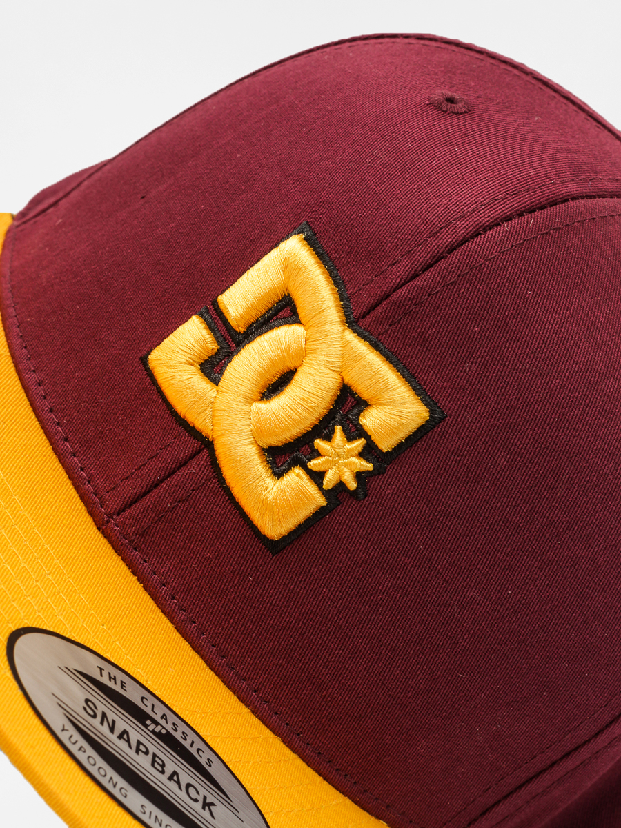 DC Cap Snappy ZD (maroon/yellow )