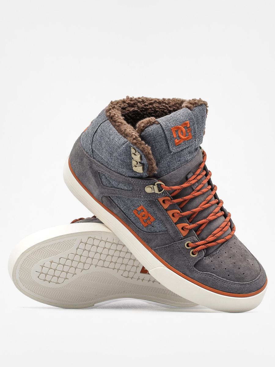 DC Shoes Spartan High Wc Wnt (grey/dark red)