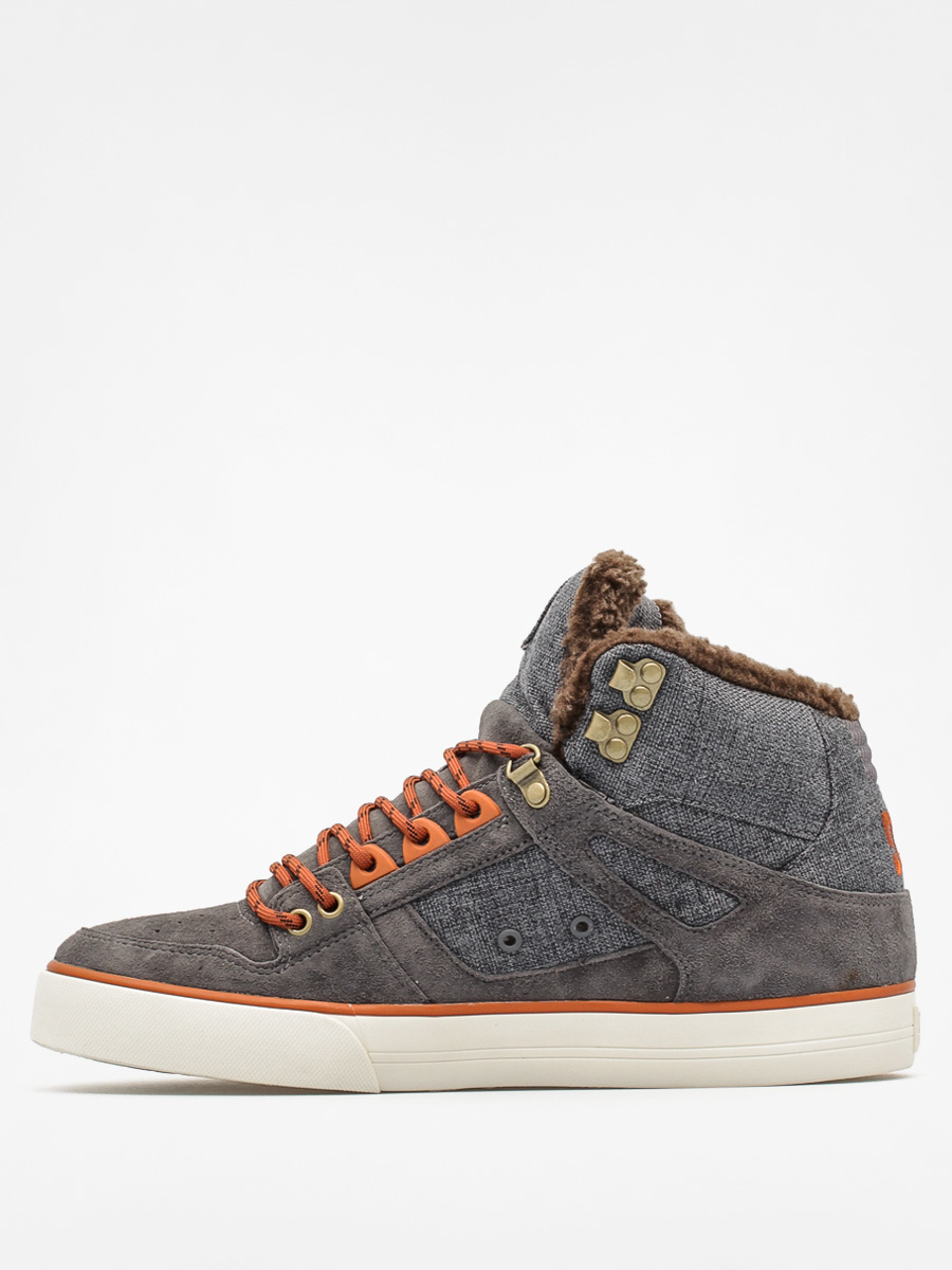 DC Shoes Spartan High Wc Wnt (grey/dark red)