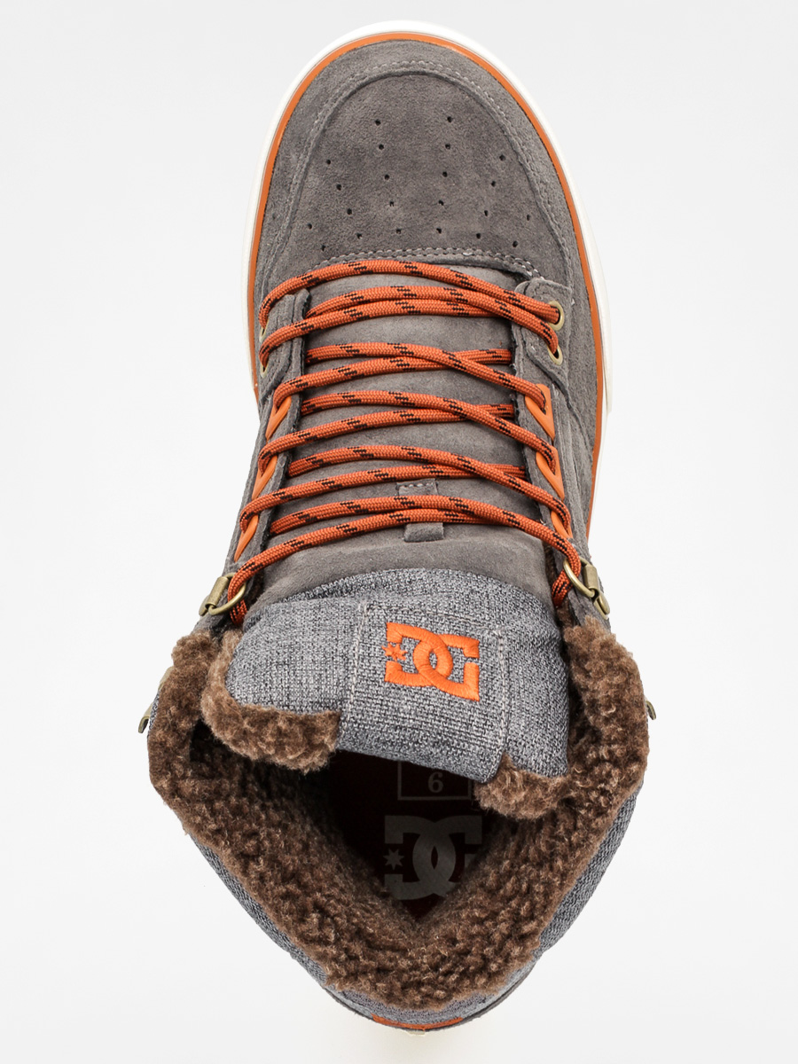 DC Shoes Spartan High Wc Wnt (grey/dark red)