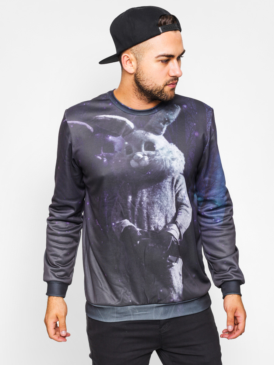 Mr. Gugu Sweatshirt Skull Eyes (black/grey/multi)