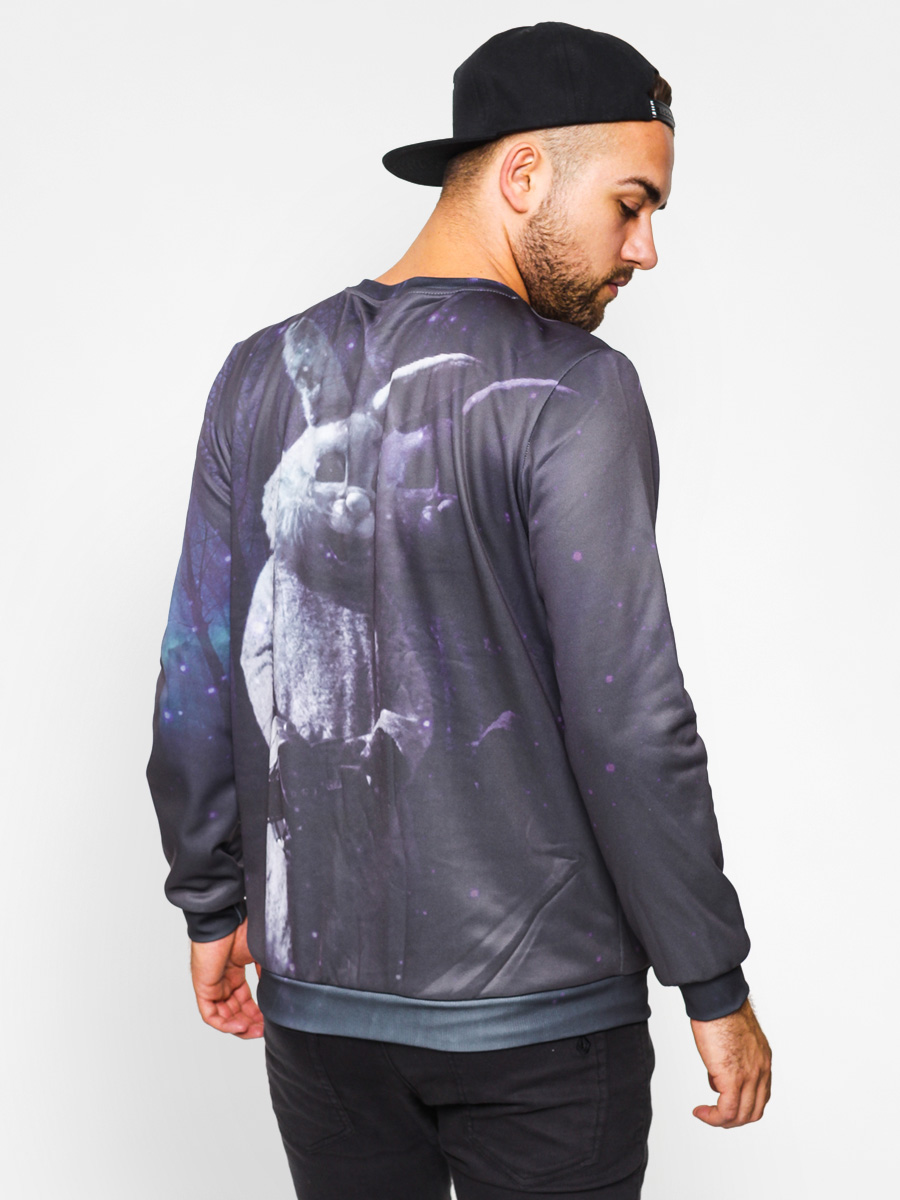 Mr. Gugu Sweatshirt Skull Eyes (black/grey/multi)