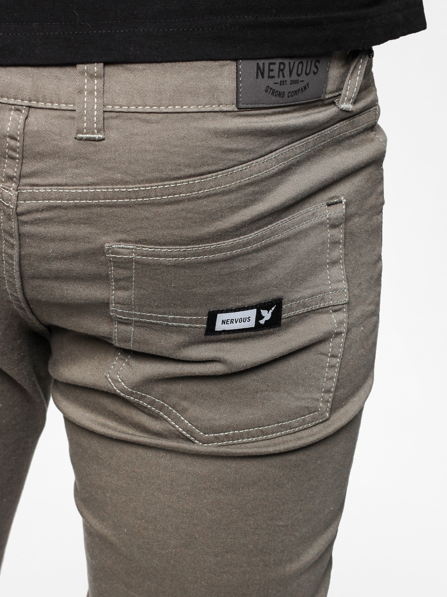 Nervous Pants Turbo Stretch Ct (grey/olive)