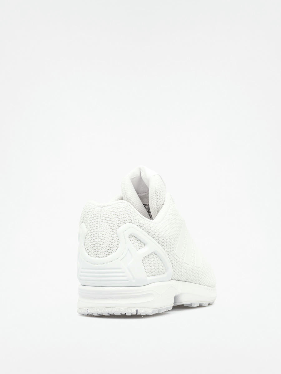 Adidas zx flux white clearance junior